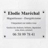 Plaque magnétiseur en plexiglas transparent 30x20cm