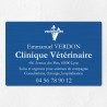 Plaque vétérinaire en aluminium 30x20cm