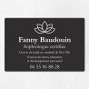 Plaque professionnelle en PVC gravoply 30x20cm