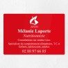 Plaque nutritionniste en plexiglas gravé 30x20cm