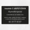 Plaque hypnothérapeute en plexiglas gravé 30x20cm