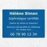 Plaque personnalisée économique en PVC 30x20cm｜Plaque professionnelle