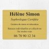 Plaque personnalisée économique en PVC 30x20cm｜Plaque professionnelle