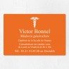 Plaque médecin personnalisée économique en PVC gravoply 30x20cm