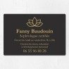 Plaque professionnelle en PVC gravoply 30x20cm