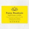 Plaque professionnelle en PVC gravoply 30x20cm