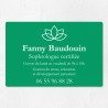 Plaque professionnelle en PVC gravoply 30x20cm