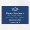 Plaque professionnelle en PVC gravoply 30x20cm