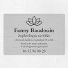 Plaque professionnelle en PVC gravoply 30x20cm
