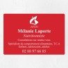 Plaque nutritionniste économique en PVC gravoply 30x20cm