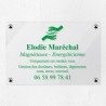 Plaque magnétiseur en plexiglas transparent 30x20cm