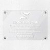 Plaque magnétiseur en plexiglas transparent 30x20cm