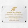 Plaque magnétiseur en plexiglas transparent 30x20cm