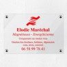Plaque magnétiseur en plexiglas transparent 30x20cm