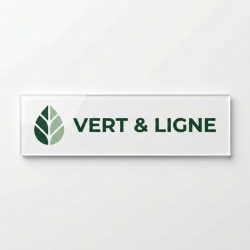 Plaque en plexiglas quadri sur-mesure 20x5cm