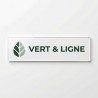 Plaque en plexiglas quadri sur-mesure 20x5cm